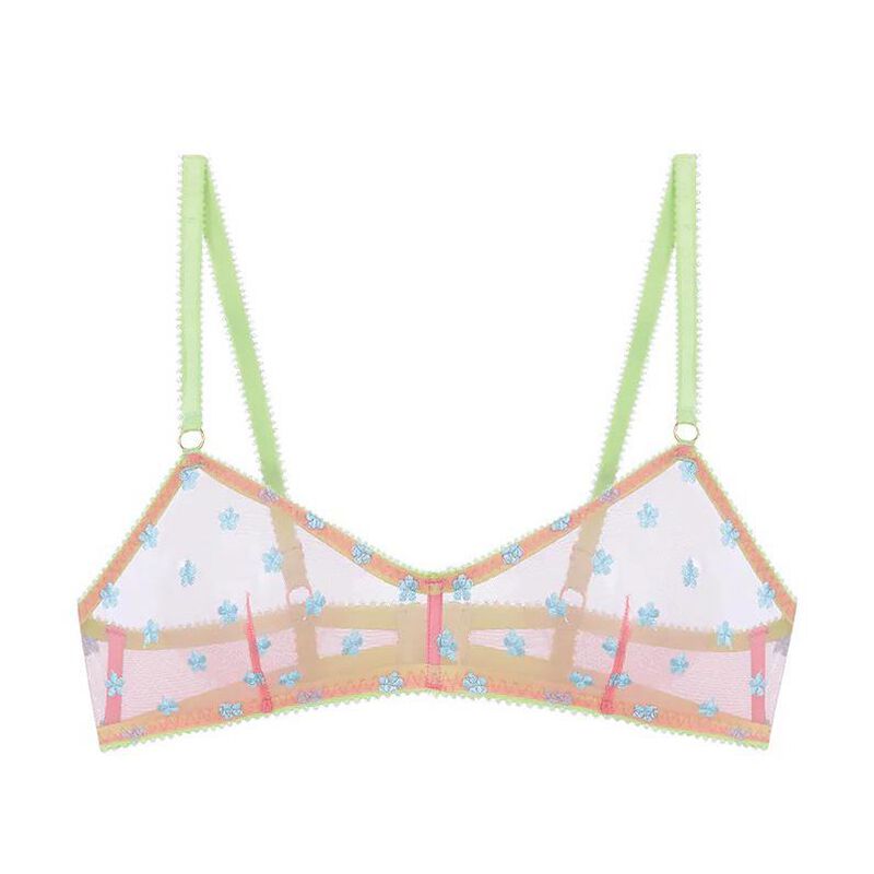 Dora Larsen Jamie Embroidered Soft Bra image number 0